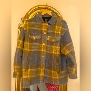 Zara plaid Jacket